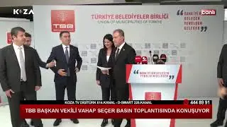 TBB Başkan Vekili Vahap Seçer Basın Toplantısı  #CanlıYayın
