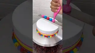 Bakery Lookvanilla Cake Design #viral #cake #ytshorts #viralshorts #trendingshorts #food #cakes #yt