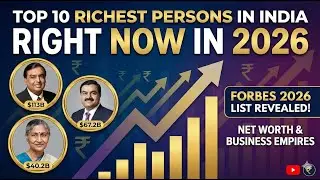 TOP 10 RICHEST PEOPLE IN INDIA 2026 💰