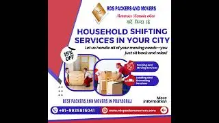 Household Shifting Services in Prayagraj   #packermover #loading #movingcompany