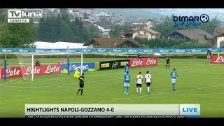 Napoli-Gozzano 4-0 Dimaro 14-07-2018