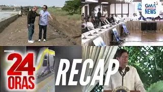 24 Oras: (Part 1) Substandard at ghost flood control project sa La Union | Gastos at..., atbp.