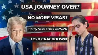 🚨 🇺🇸 US Study Visa Ban 2025-26? | F-1 Rejections, SEVIS Cancellations, H1B Crackdown🚫 @uaspireabroad