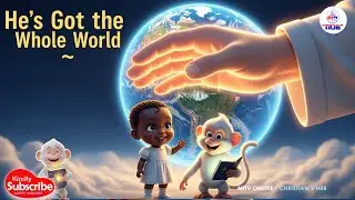 He&rsquo;s Got the Whole World in His Hands | 3D Bible Cartoon Song for Kids #christiankids 