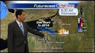 Morning weather forecast for Monday December 30, 2013