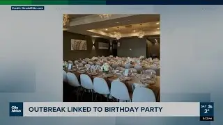 Covid-19 outbreak linked to a birthday party.