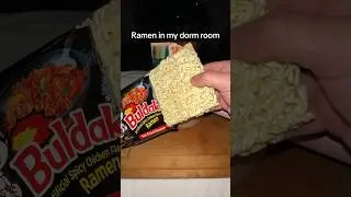 Ramen in my dorm room #shorts