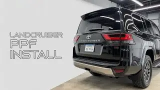Paint Protection FIlm Installation Guide - Toyota Saraha Quarter Panel Install