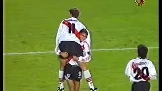 Chilena de Hernan Crespo - River vs Sporting Cristal, Copa Libertadores 1996