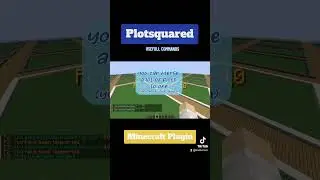 Plotsquared Tutorial 💯 #viral #Minecraft #shulker  #server #plugins #new #fun #plots  #plotsquared