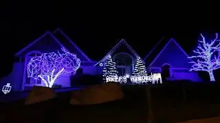 Driving Tour of Omaha Holiday Lights: 