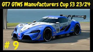 GT7 GTWS Manufacturers Cup S3 of 23 n 24 : Ep 9 Rnd 3 Races 13 & 14 Bathurst Mt Panorama (Aus/Asia)