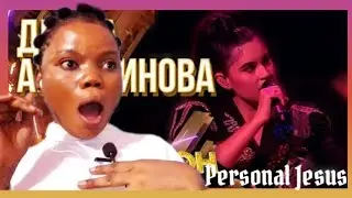 ДИАНА АНКУДИНОВ - PERSONAL JESUS | ШОУМАСКГООН | First Time Hearing || Reaction!!!😱