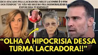 🚨 PILHADO EXPLODE E EXP&Otilde;E HIPOCRISIA: &ldquo;MILLY LACOMBE ATACA ZICO!!&rdquo;