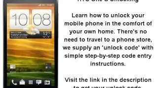 Unlock HTC One S - SIM Network Unlock PIN