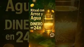 Ritual con Arroz y Agua para Atrear DINERO en 24H 💰✨ #ritualespoderosos #atraerdinero #abundancia