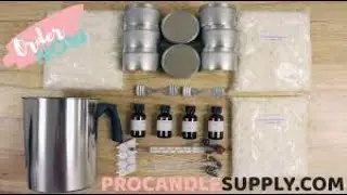 Pro Candle Making Kit for Making Soy Candles Unboxing | Laflower Bowie
