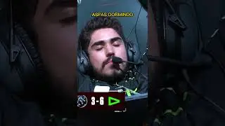 Aspas dormindo no meio do jogo contra leviat&atilde; KKKKKKKKK #shorts #loud #valorant #aspas