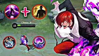 99% IQ CHOU PLAY LOW HP + BEST BROKEN BUILD 2023 ( TRY IT ) -MLBB