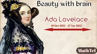 Beauty with Brain.#adalovelace #mathtel #mathematician #mathshorts #shortsvideo #shorts