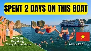 Best Solo Travel Budget Cruise In Ha Long bay! Vietnam