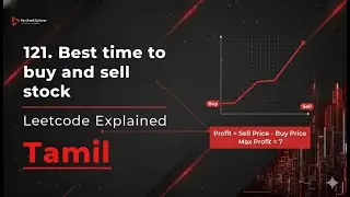 121. Best Time to Buy and Sell Stock - Leetcode in Tamil | @RaviTechXplorer ​