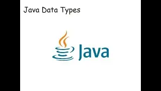 #4 | JAVA Data Types
