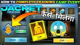 Training camp event free fire | How to complete training camp event free fire | ff new event