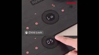 Rinnai Induction Hob with Smart Wheel Control