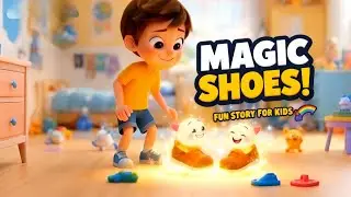Magic Shoes Adventure 👟✨ | Jump, Play & Fun Story for Kids