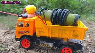 Amazing Creative Tractor & Water Pump Fishing &ndash; Fun & Genius Hack!