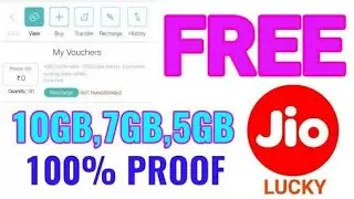 How to get free 7 GB data free on jio