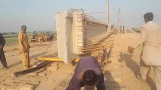 Tower System Girder Launching Near Jaranwala Motorway M2 PKLM CPEC