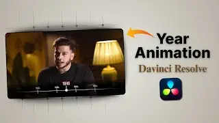 Nitish Rajput Scrolling TIMELINE Animation in DaVinci Resolve