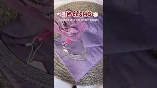 Budget Kurta Set from Meesho 🌸 Trendy Ethnic Look for Girls #shorts #meeshofinds