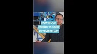 How energy efficient is making glass?