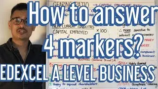 How to answer 4 markers? - A Level Business