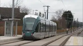 NET Tram Extension to Clifton - Nottingham Station to Clifton - March 2015
