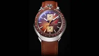 RED STAR 42mm Bull Head with Seagull Movement 1963 Chronograph