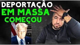 Deportação em Massa Começou, Imigrantes Ilegais na Mira de Trump.