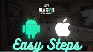 How to pre-register for PUBG New-State Second Alpha Testing. For iOS/Android users. | Tutorial