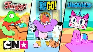 Tavaszi nagytakarítás | Rendszerető rajzfilmhősök | Cartoon Network