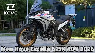 Не имеет ли Kove Excelle 625X ADV 2026 себе равных в своем классе? Новый король мотоциклов для пр...