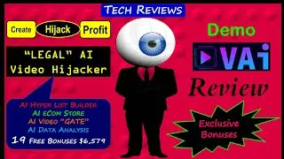 vAI Review, Bonuses, Demo: AI Turns &ldquo;YouTube & Vimeo&rdquo; Videos To Profits - $695.34/Day