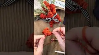 Crochet Curly Cue Carrots | Easy Pattern | Easter DIY