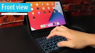 GOOJODOQ Backlit Wireless Bluetooth Keyboard & Mouse &ndash; LED Light, for iPad, Laptop, Android Tablet