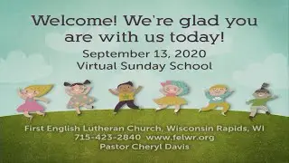 FEL - Virtual Sunday School - Week 1