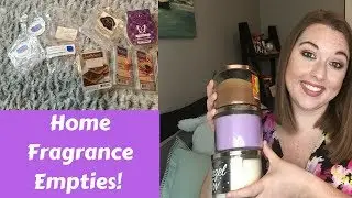 HOME FRAGRANCE EMPTIES! No Buy, Wax Inventory, & My Goals!