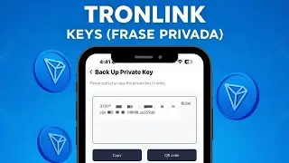 TronLink | C&oacute;mo Encontrar tu Private Key | Tutorial en Espa&ntilde;ol 2026 #bitcoin y #altcoins