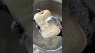 Kitchen Sink Cleaning ASMR &ndash; So Relaxing! #cleaningmotivation #deepcleaning #sudsy #suds